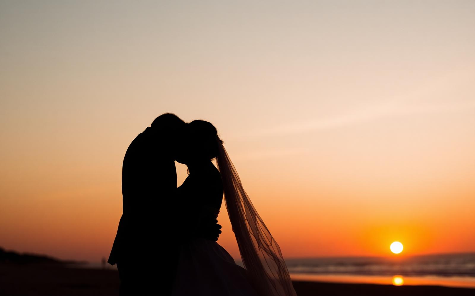 Sunset silhouette